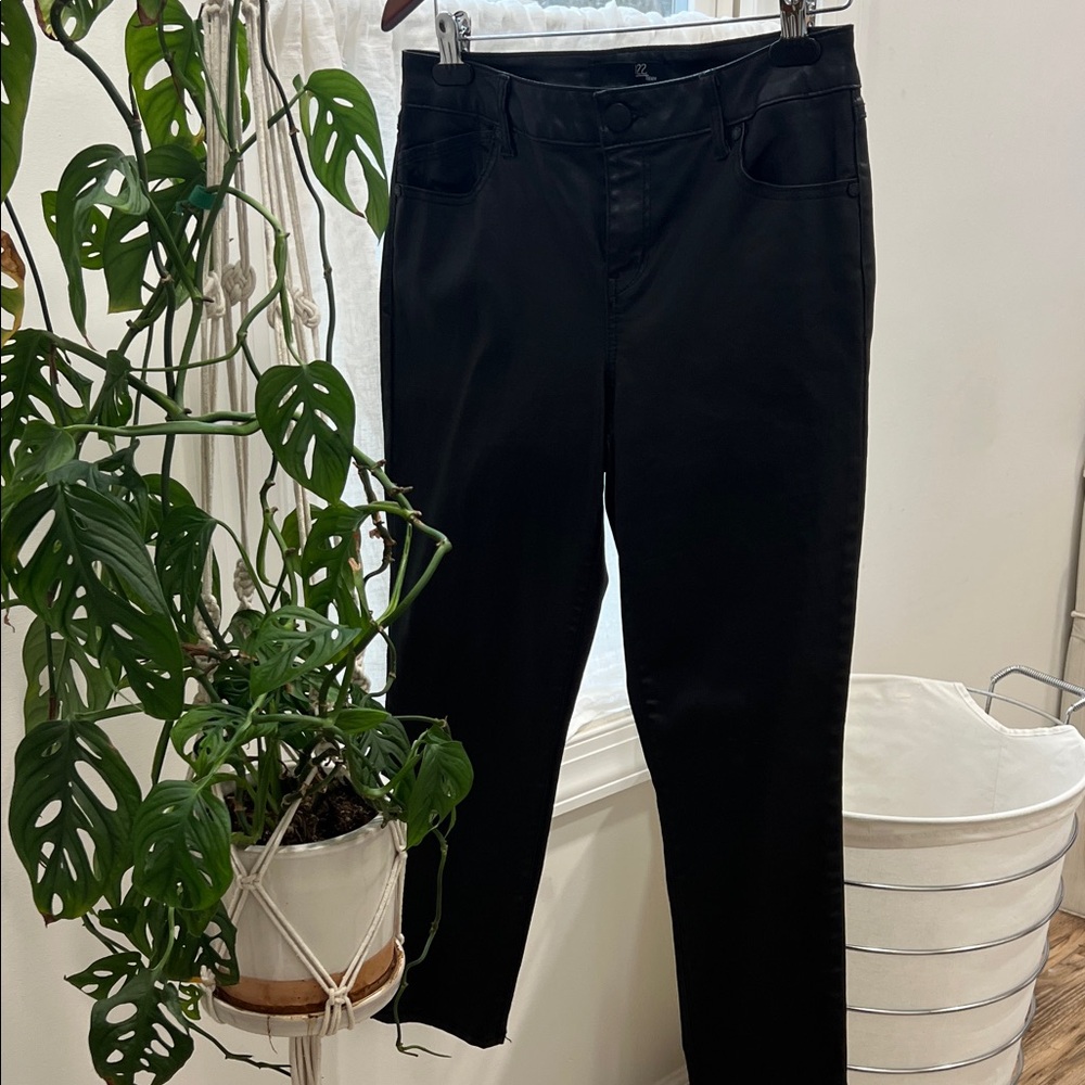 1822 Denim Faux Leather Pants